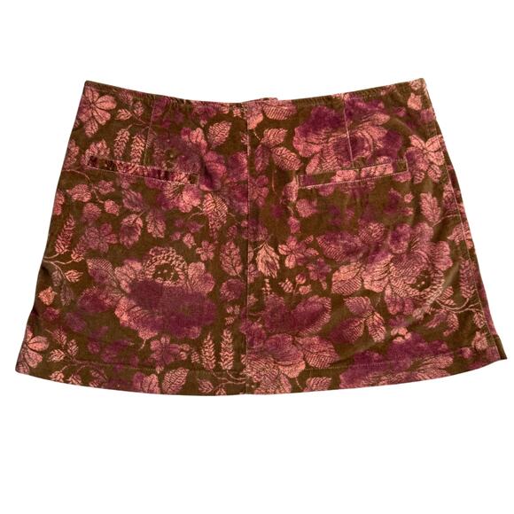 Free People After Party Printed Floral Mini Skirt - Picture 4 of 9